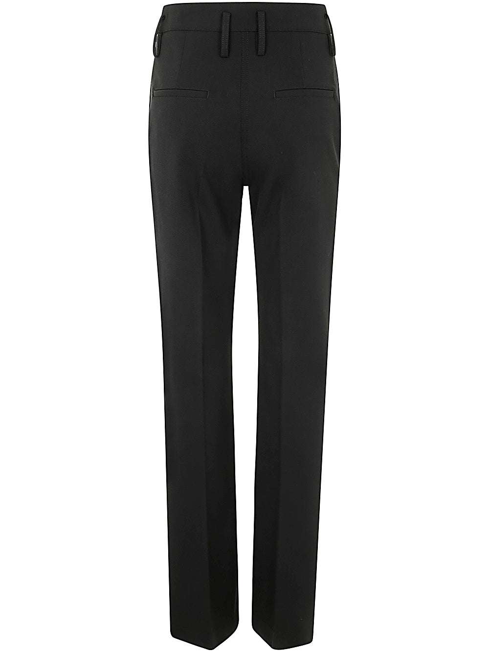 Gabardine Straight Leg Pants