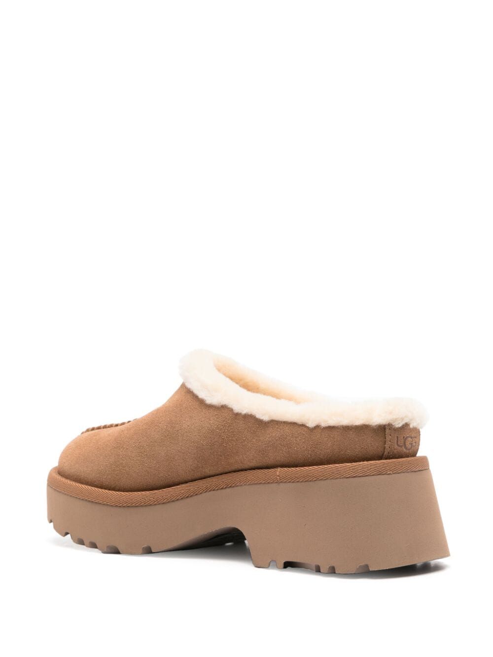 Woman New Heights Cozy Clog Shoes