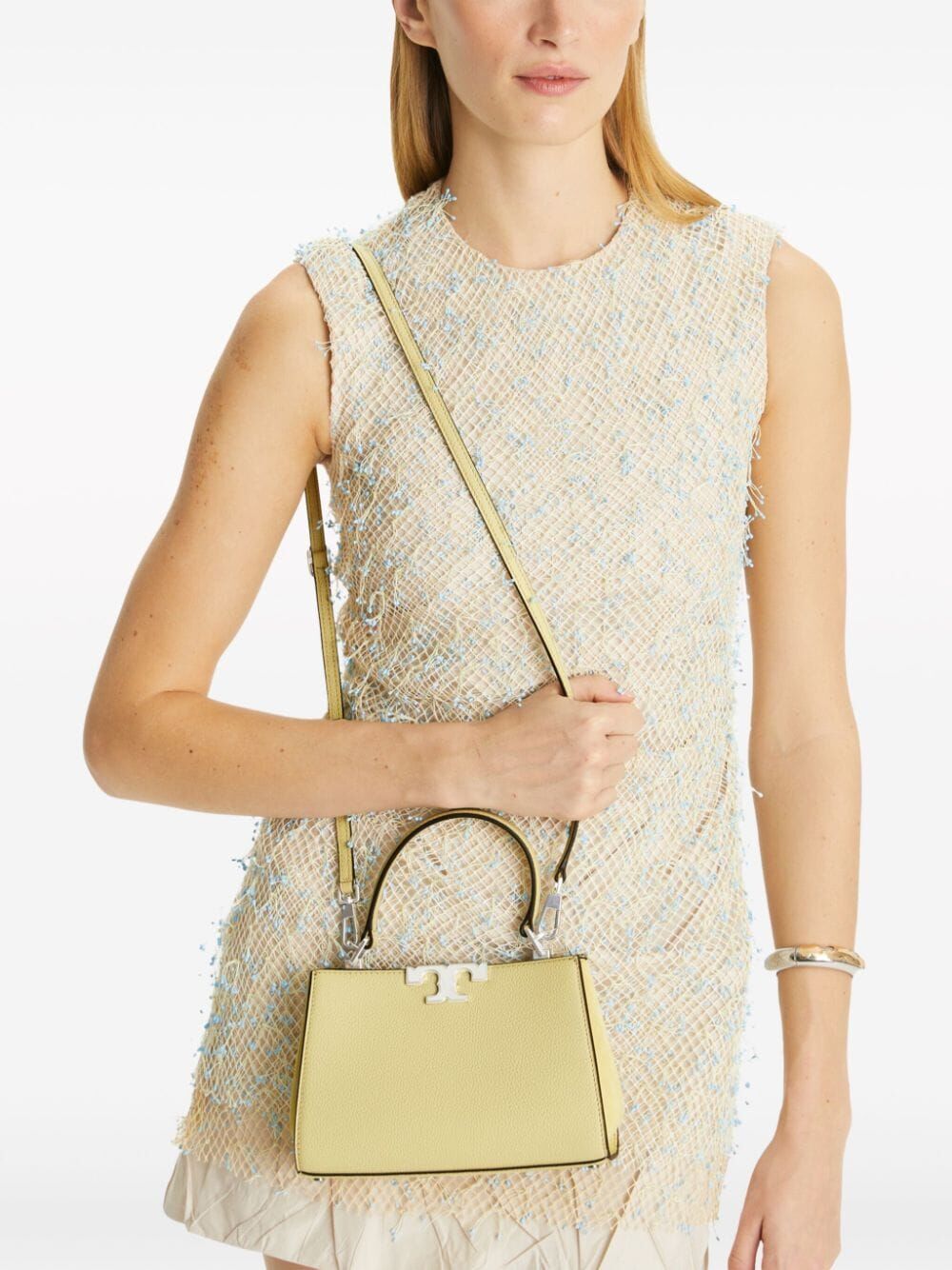 Eleanor Pebbled Mini Satchel