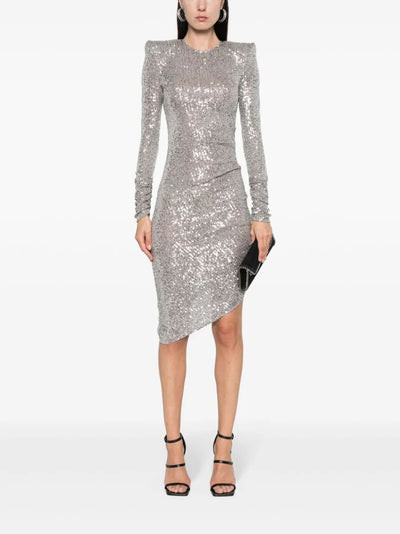 Long Sleeves Dress With Paillettes