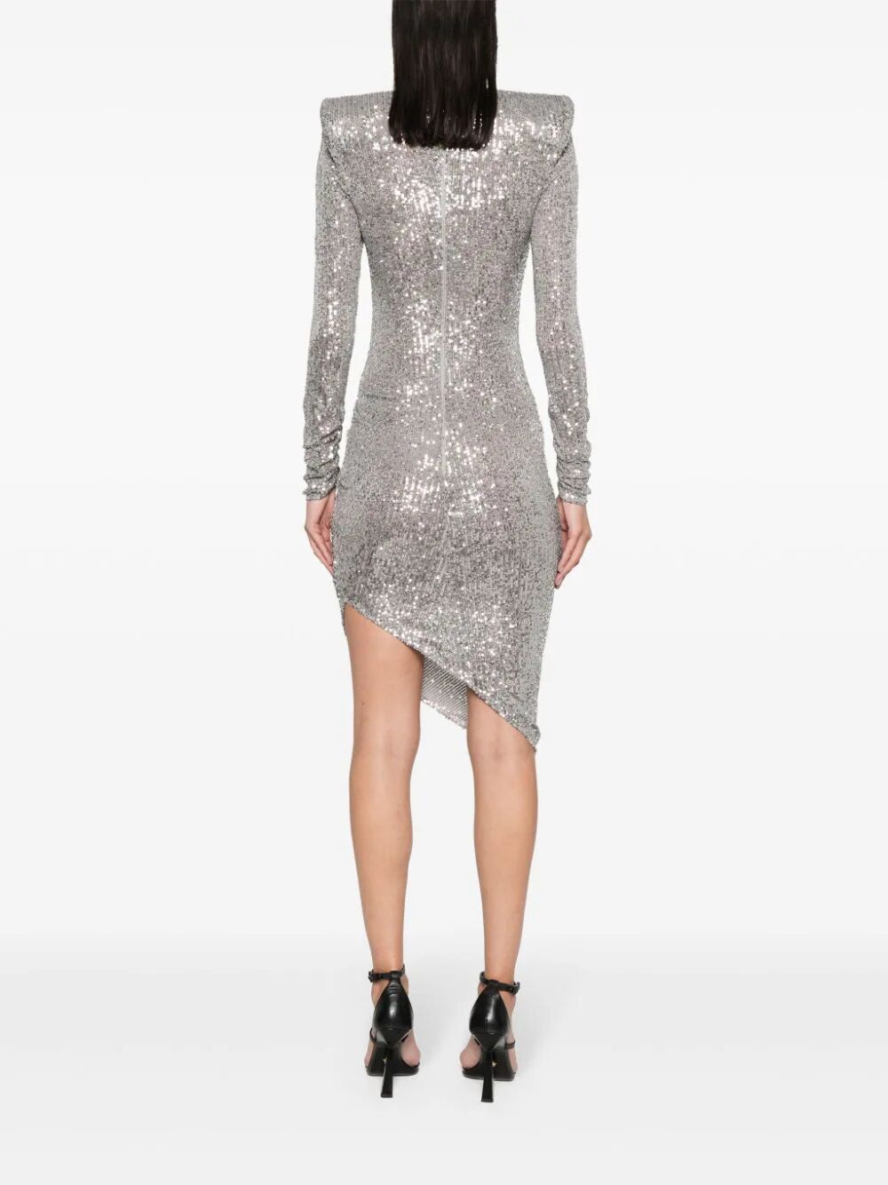 Long Sleeves Dress With Paillettes