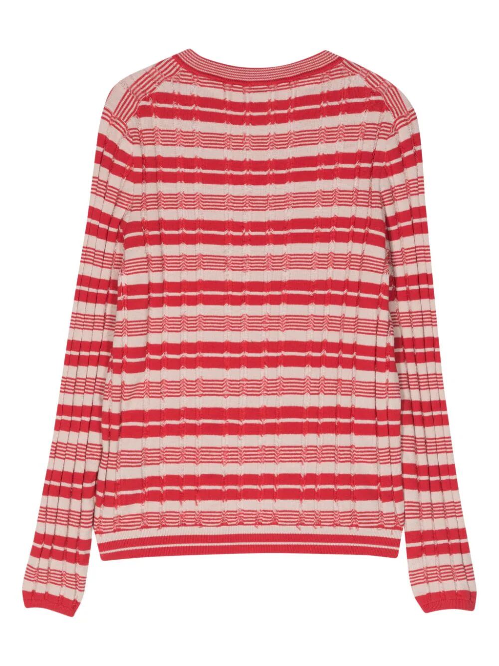 Long Sleeves Striped Korean Sweater