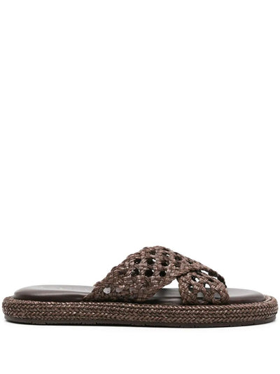 Raffia Sandal