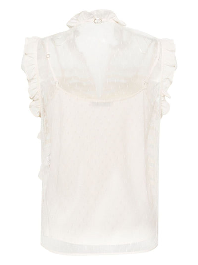 Sleeveless Laced Shirt