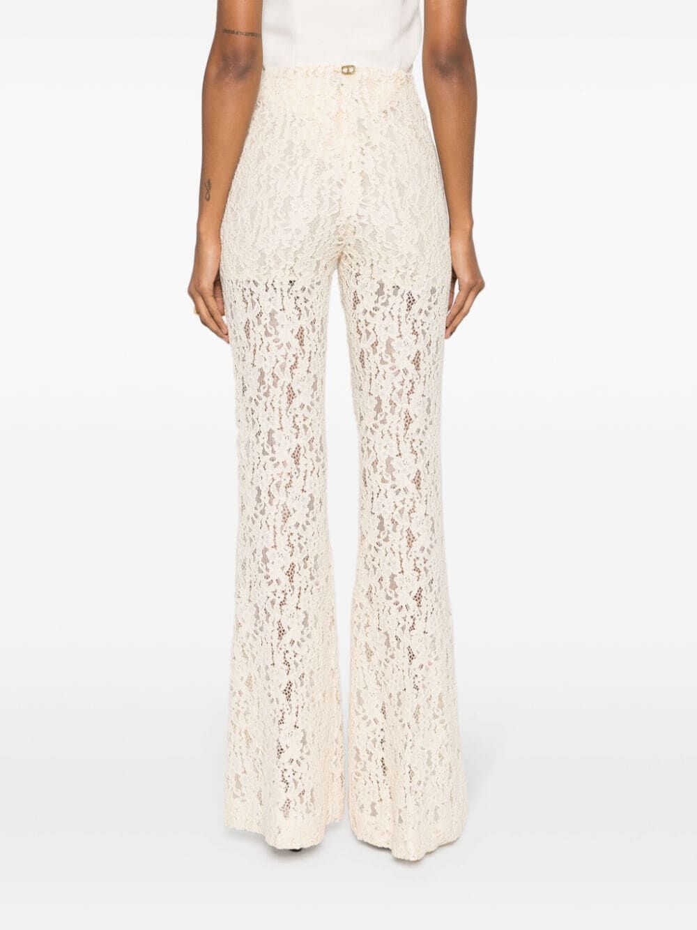 Flared Laced Pants