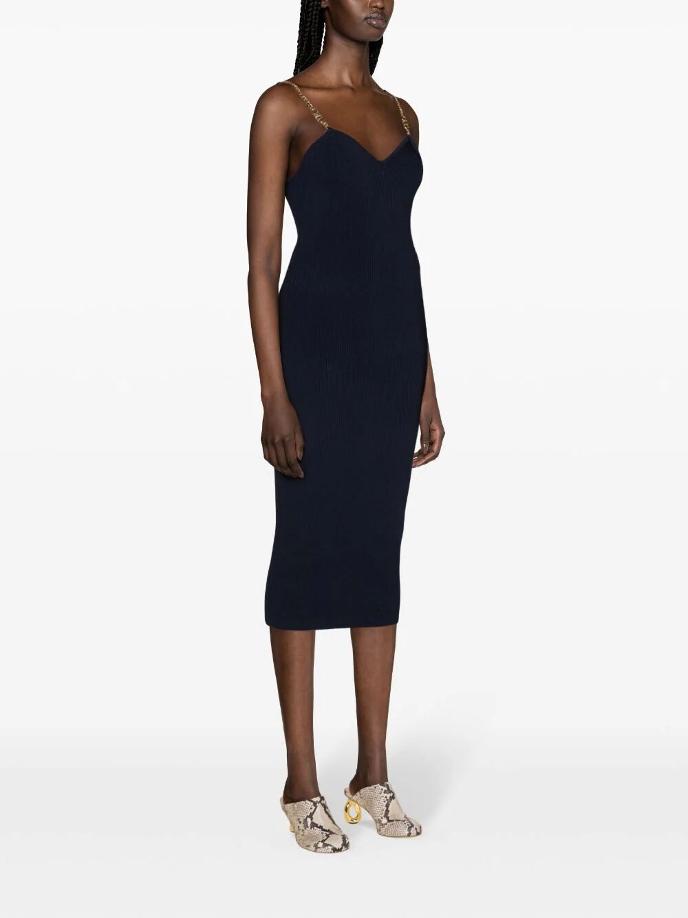 Longuette Ribbed Midi Dress