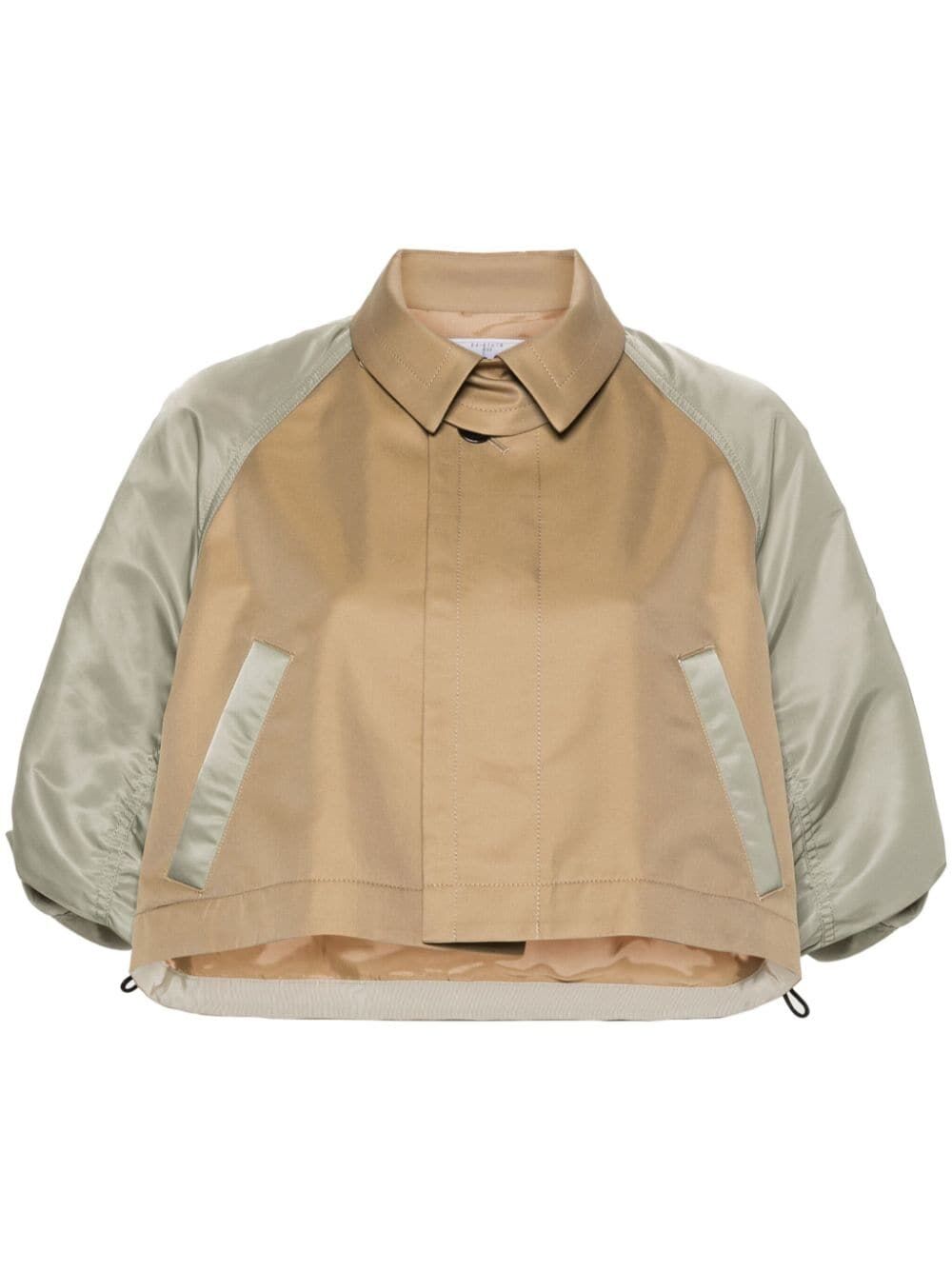 Cotton Gabardine X Nylon Twill Jacket