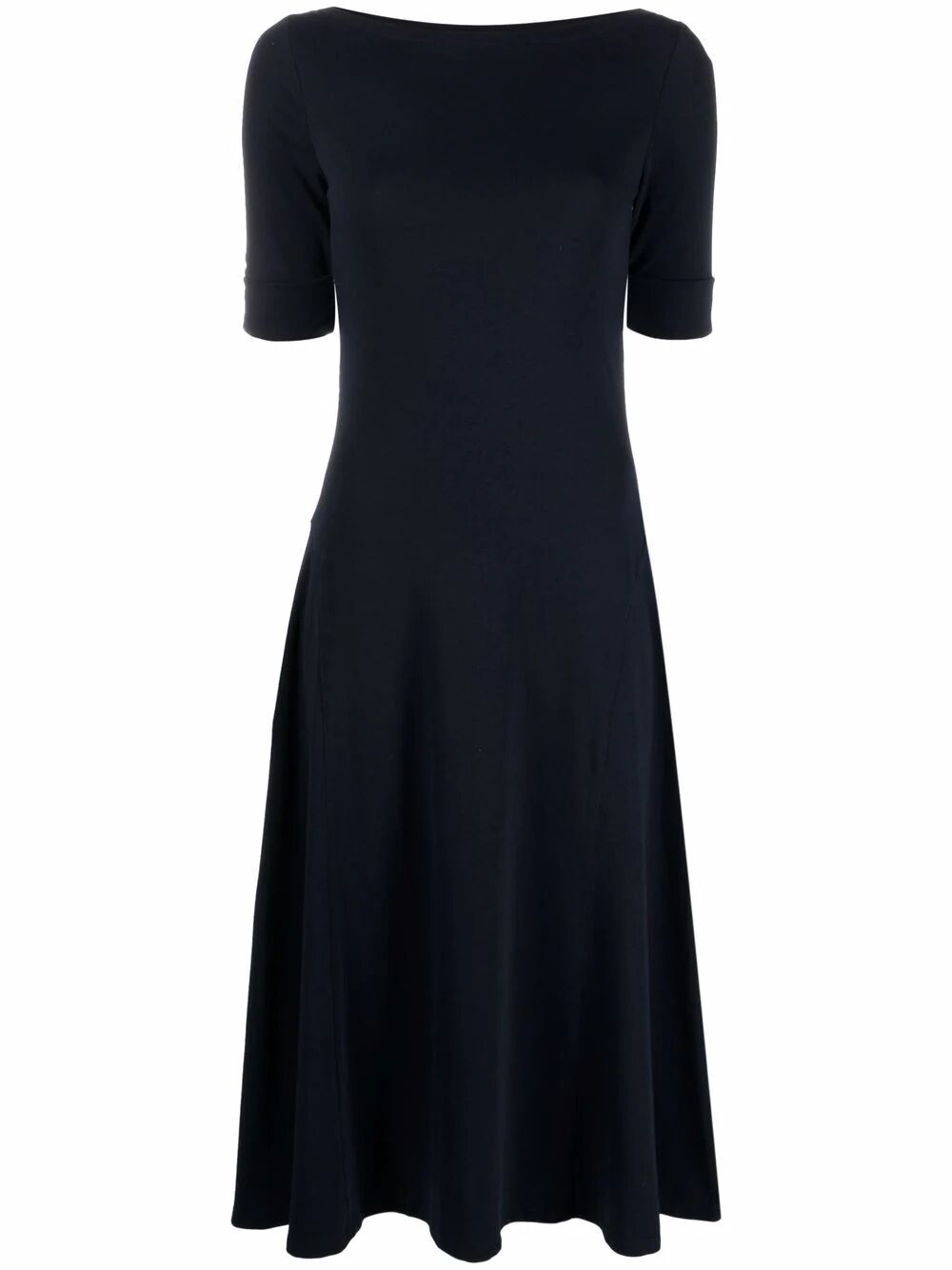 Munzie Elbow Sleeves Midi Dress