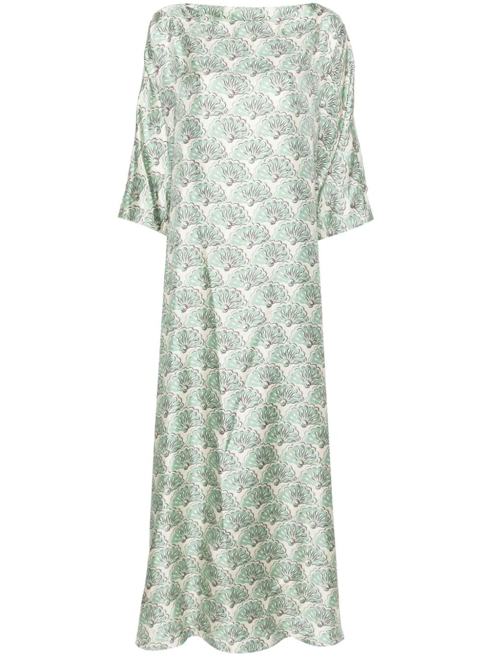 Muumuu Dress Round Neck