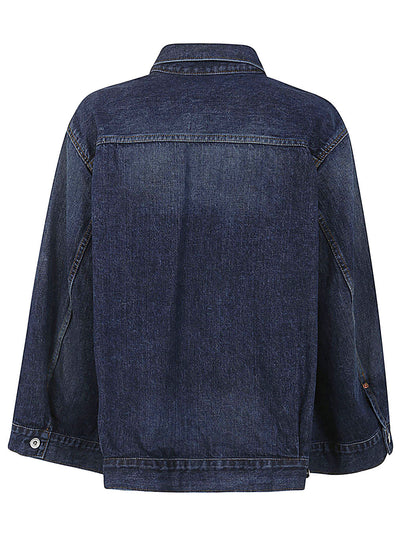 Denim Cape