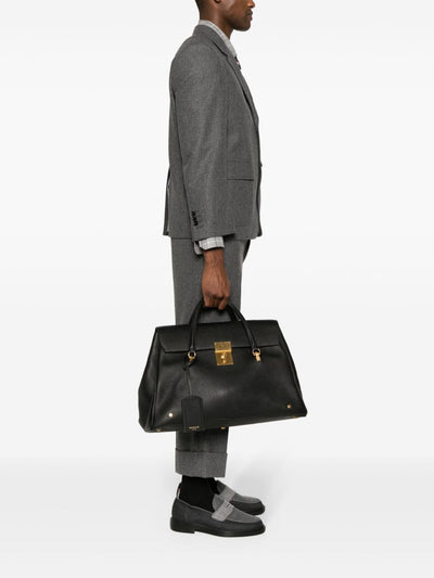 Soft Mr. Thom Luggage Bag Withrwb Shoulder Strap In Soft Pebble Grain Leather