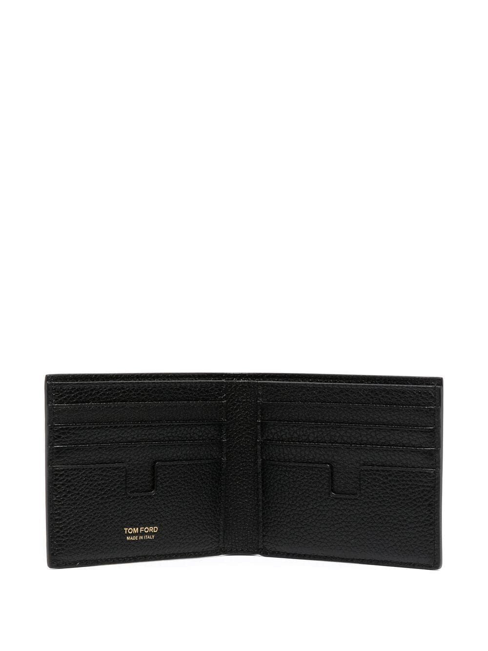 Soft Grain Leather T Line Classic Bifold Wallet