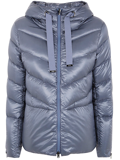 Nylon Down Jacket Cape