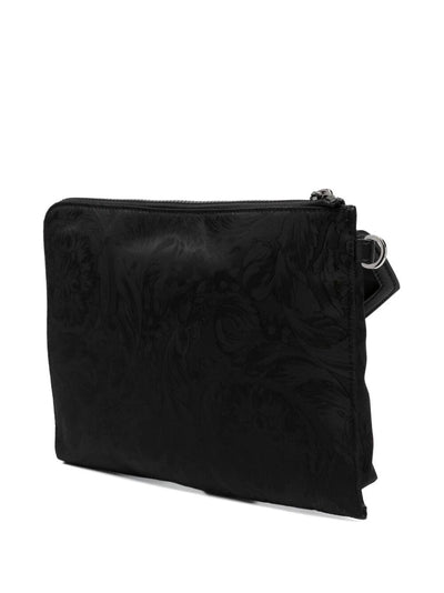 Zip Pouch Fabric Nylon Barocco