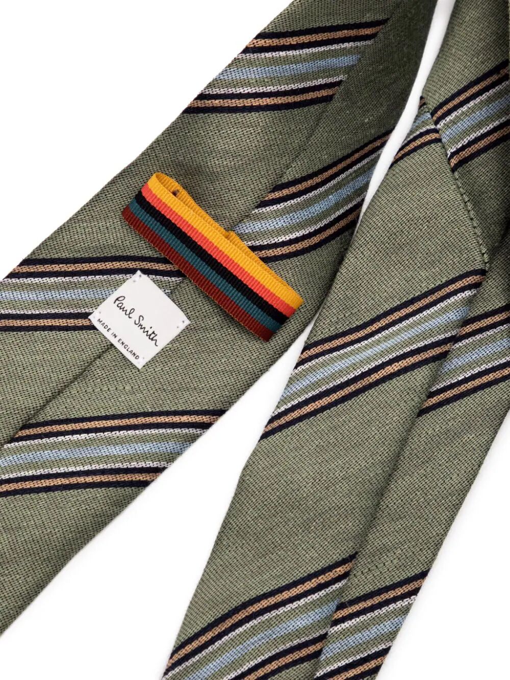 Men Tie Block Stripe