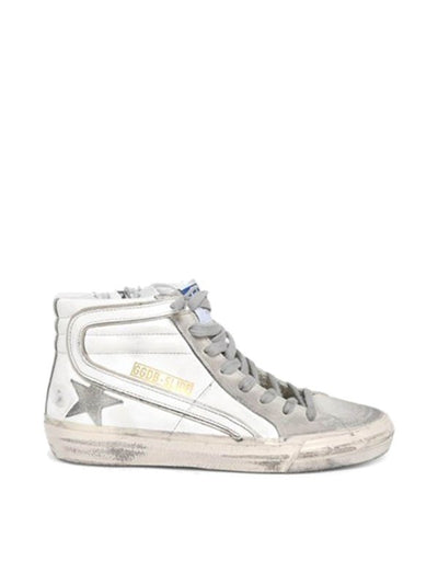 Sneakers Slide High Top Bianche