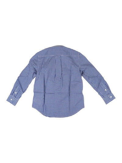 Camicia In Cotone Motivo Vichy