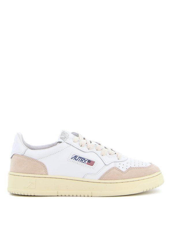 Sneakers Basse In Pelle