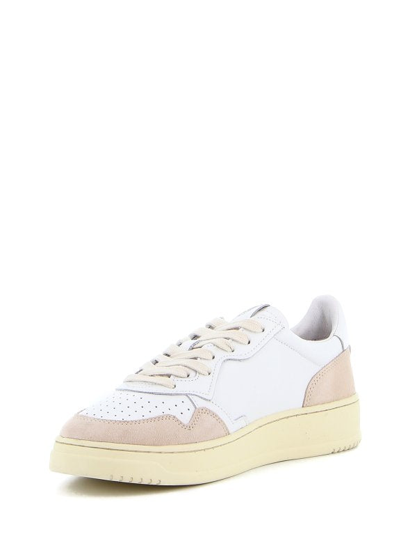 Sneakers Basse In Pelle