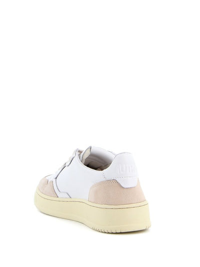 Sneakers Basse In Pelle