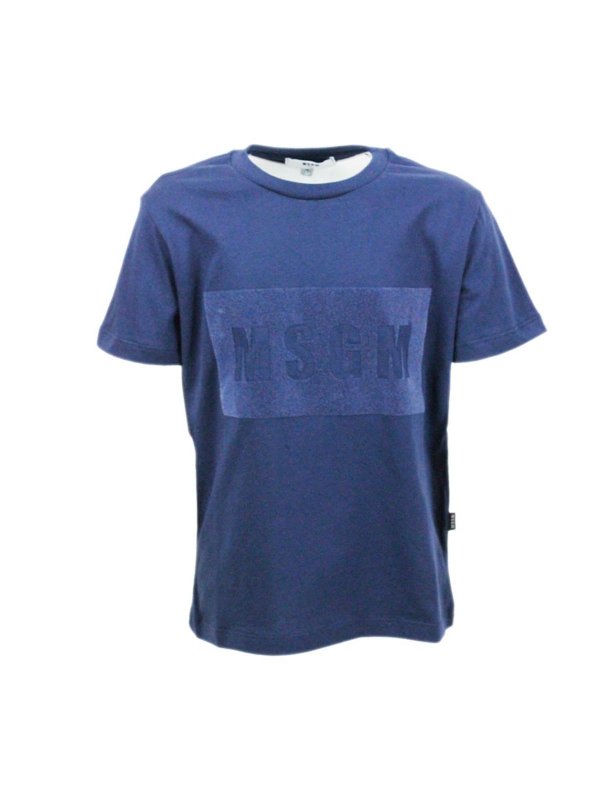 T-shirt Logo Blu