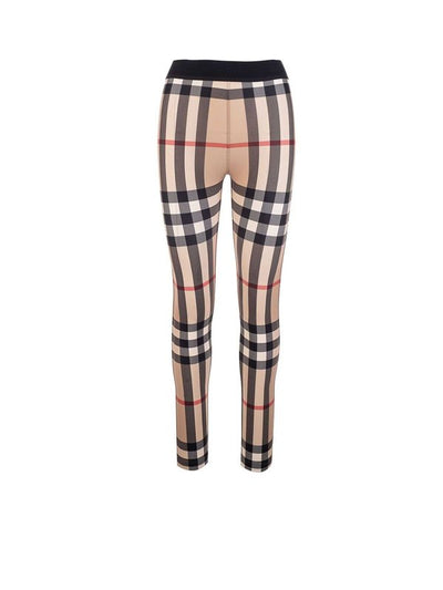 Leggings Vintage Check Beige