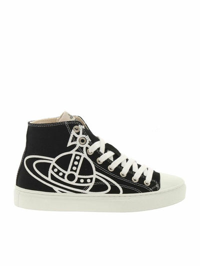 Sneakers Plimsoll High Top Nere