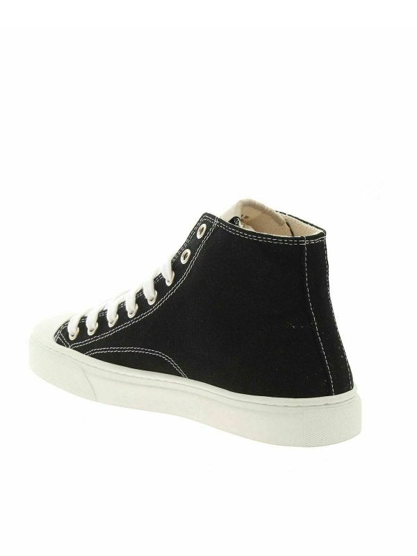 Sneakers Plimsoll High Top Nere