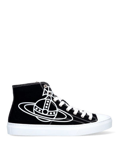 Sneakers Plimsoll High Top Nere