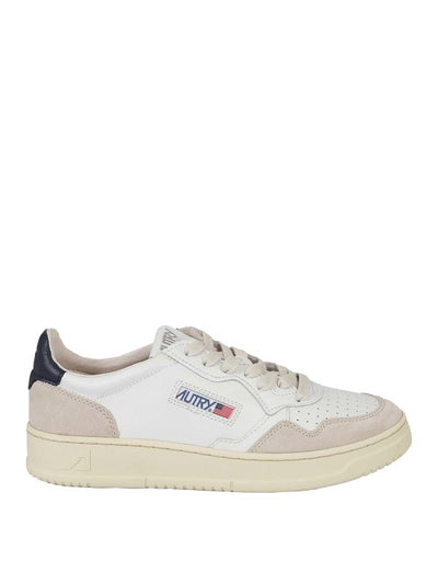 Sneakers Basse In Pelle