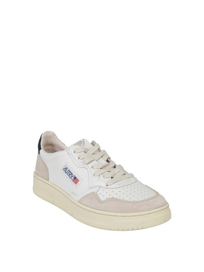 Sneakers Basse In Pelle