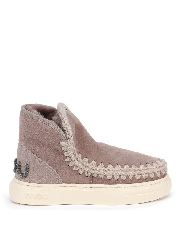 Sneaker Eskimo Con Logo Glitter