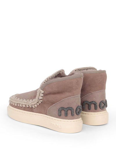 Sneaker Eskimo Con Logo Glitter