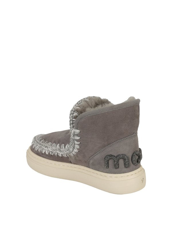 Sneaker Eskimo Con Logo Glitter