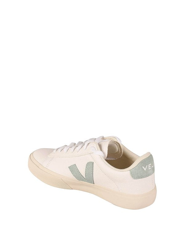 Sneakers In Pelle Logate