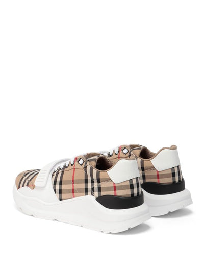 Sneaker In Misto Cotone Vintage Check