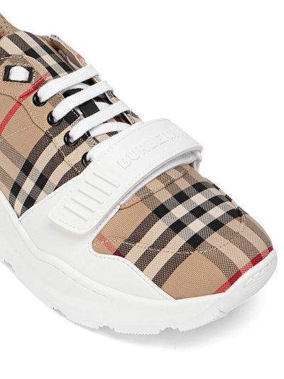 Sneaker In Misto Cotone Vintage Check