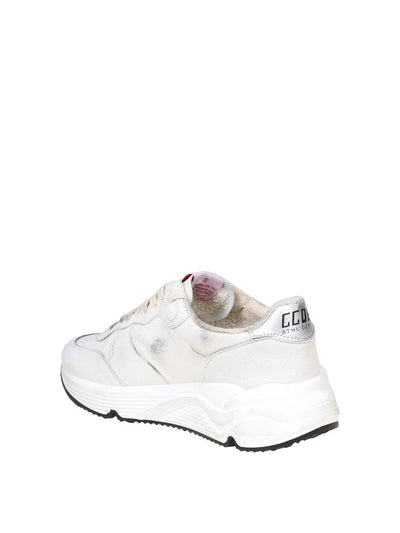 Sneakers Running Sole In Pelle Colore Bianco