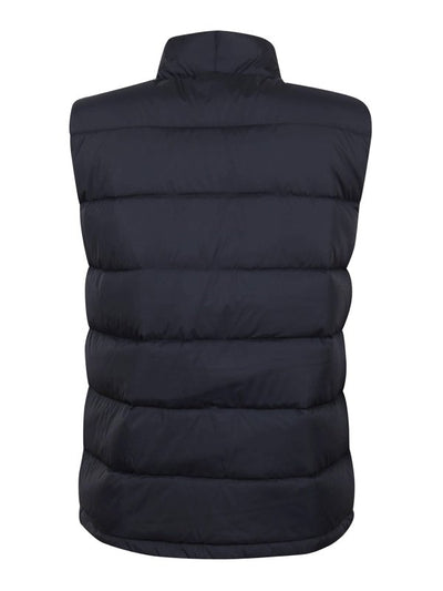 Gilet Imbottito Trapuntato Con Collo Alto