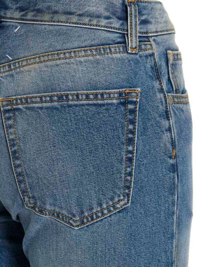 Jeans Con Ricamo Logo