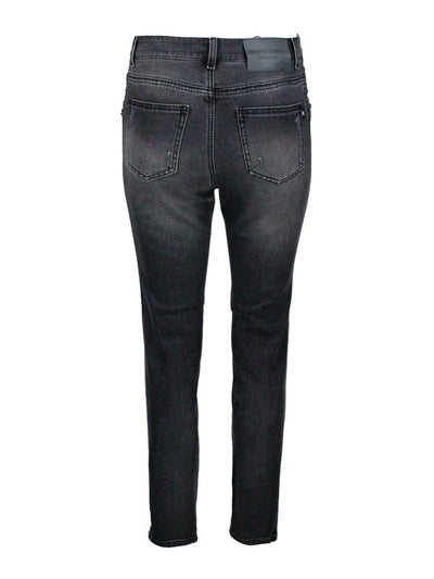 Jeans Con Dettagli Gioiello