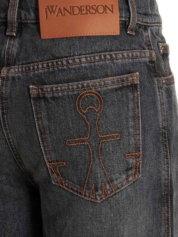 Jeans Con Logo Cut-out