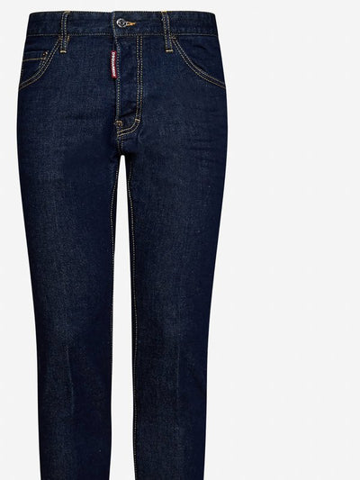 Jeans In Cotone Elasticizzato