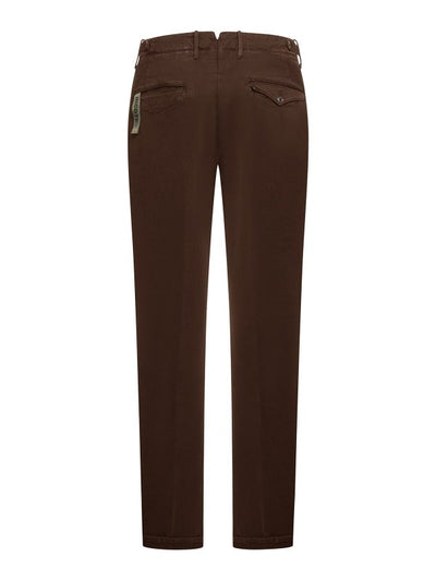 Pantaloni In Cotone Stretch