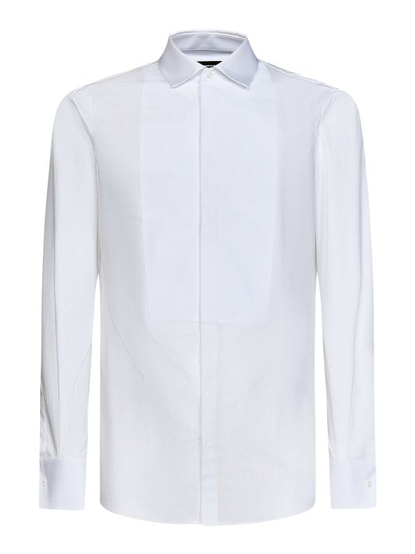 Camicia Con Plastron