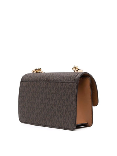 Borsa Heather Con Monogramma Jacquard