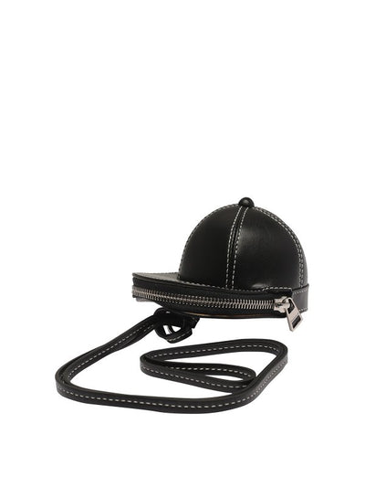 Borsa A Cappello In Pelle Con Chiusura A Zip