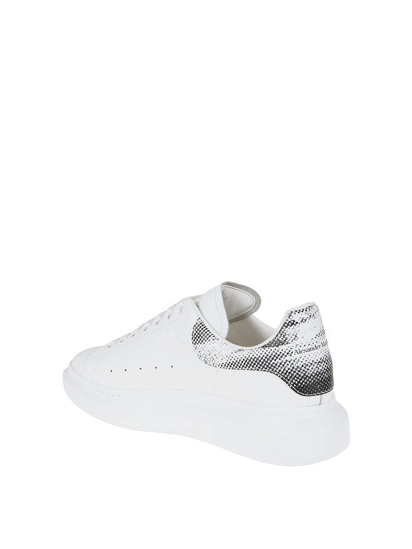 Sneakers In Pelle Bianca