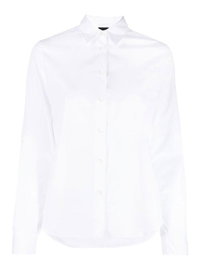 Camicia Bianca In Cotone