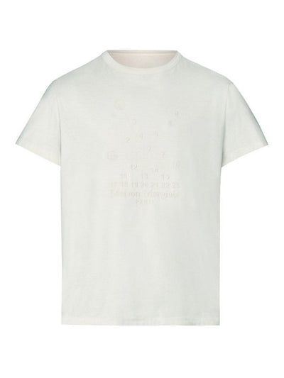 T-shirt In Cotone Bianco